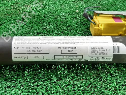 Right curtain airbag VW JETTA III (1K2) 1.9 TDI | BP8491677C12 