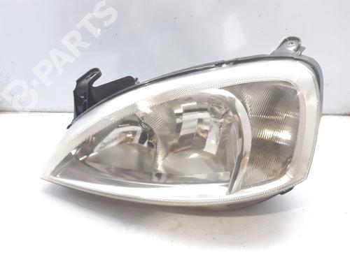 Used Left headlight Left headlight OPEL CORSA C (X01) 1.7 DI (F08, F68) (65 hp) 10110659 10110659