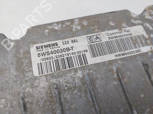 Engine control unit (ECU) PEUGEOT 307 (3A/C) | BP32778321M57 - Image 2