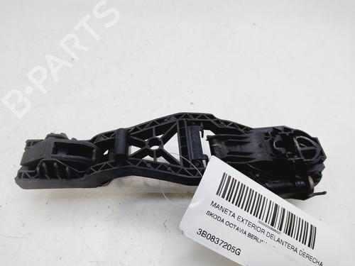 Front right exterior door handle SKODA OCTAVIA II (1Z3) 1.9 TDI | BP22775423C129 