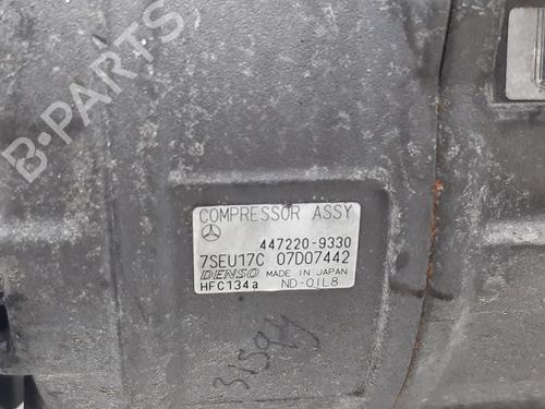 AC compressor MERCEDES-BENZ E-CLASS (W211) E 270 CDI (211.016) | BP13573778M34 