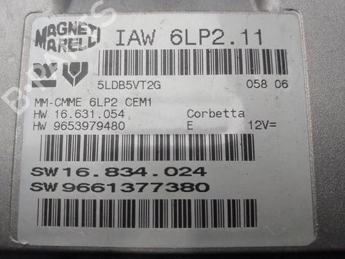 Engine control unit (ECU) PEUGEOT 1007 (KM_) 1.4 16V | BP38950277M57 - Image 4