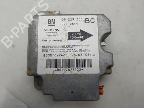 Used ECU airbags ECU airbags OPEL ZAFIRA A MPV (T98) 1.6 16V (F75) (101 hp) 36183450 36183450