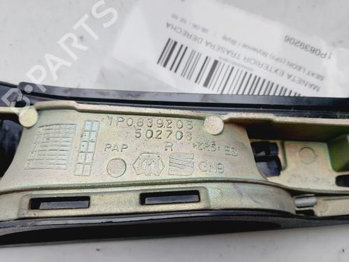 Rear right exterior door handle SEAT LEON (1P1)  | BP24145081C130 