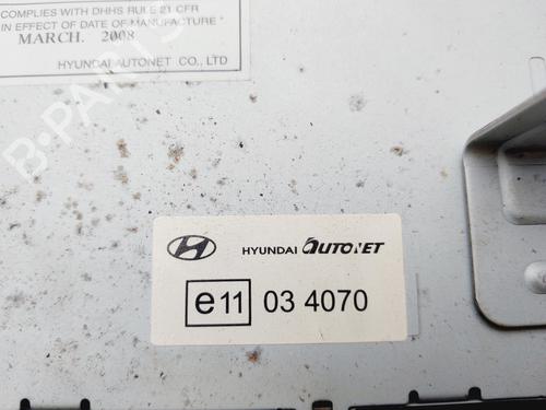 Radio HYUNDAI i30 (FD)  | BP29170620E6 
