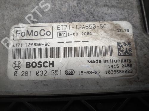 Engine control unit (ECU) FORD TRANSIT COURIER B460 Box Body/MPV 1.5 TDCi | BP38191449M57 - Image 3