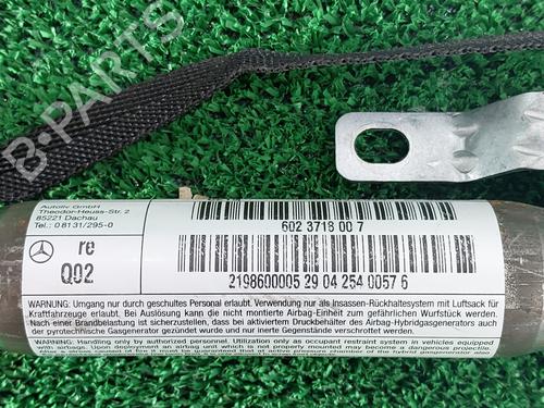 Right curtain airbag MERCEDES-BENZ CLS (C219) CLS 350 (219.356) | BP13243985C12 