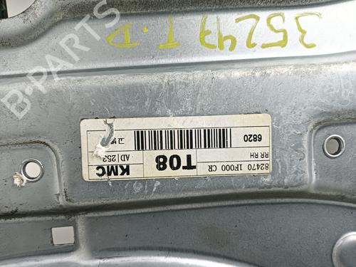 Rear right window mechanism KIA SPORTAGE II (JE_, KM_) 2.0 CRDi 4WD | BP25743371C25 