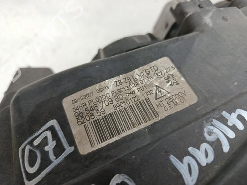 Left headlight PEUGEOT 607 (9D, 9U) 2.2 HDi | BP38605290C28 - Image 3