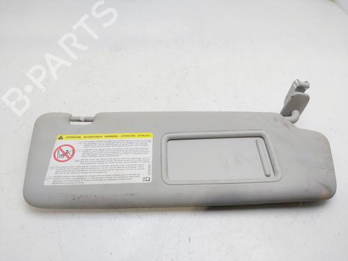 Right sun visor AUDI Q3 (8UB, 8UG)  8U0857552M |