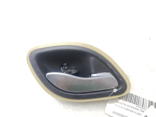Used Rear right interior door handle RENAULT ESPACE IV (JK0/1_) 1.9 dCi (JK0U, JK0G) (120 hp) 30506607