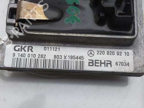 Heater resistor MERCEDES-BENZ M-CLASS (W163) ML 270 CDI (163.113) | BP14007727M108 