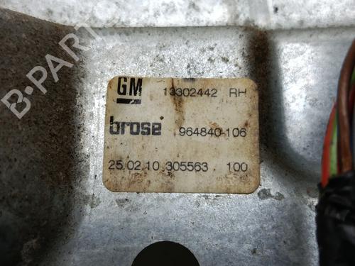 Rear right window mechanism OPEL INSIGNIA A (G09)  | BP29456450C25 