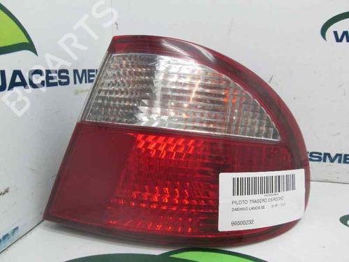 Used Right taillight DAEWOO LANOS Saloon (KLAT) 1.3 (75 hp) 2858366