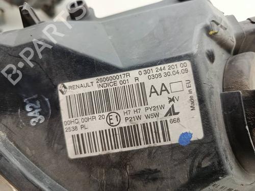 Left headlight RENAULT MEGANE III Hatchback (BZ0/1_, B3_) | BP40610189C28 - Image 2