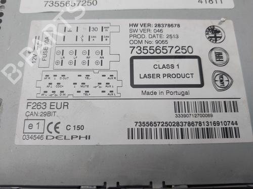 Radio FIAT DOBLO Cargo (263_) | BP36788158E6 - Image 5