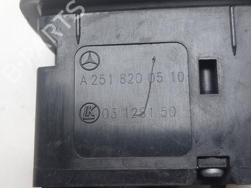 Left rear window switch MERCEDES-BENZ A-CLASS (W169) A 180 (169.032, 169.332) | BP40077325I29 - Image 3
