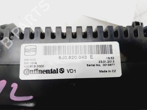Climate control SEAT IBIZA IV (6J5, 6P1)  | BP28139745I5 