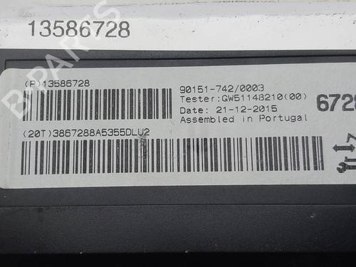 Electronic module OPEL ZAFIRA TOURER C (P12) | BP38747413M83 - Image 3