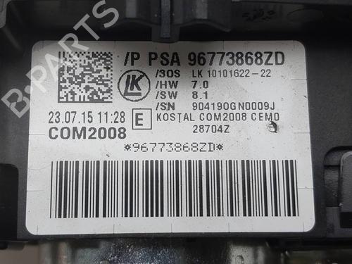 Steering wheel controls CITROËN C3 II (SC_) | BP38590766E15 - Image 6
