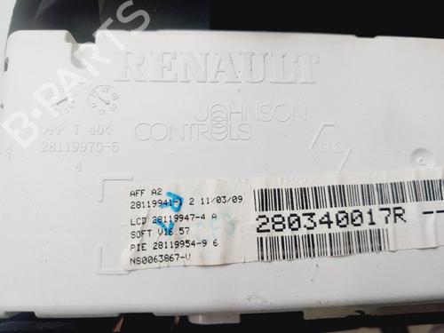 Display monitor RENAULT CLIO III Grandtour (KR0/1_) 1.5 dCi (KR0F) | BP29040700C48 