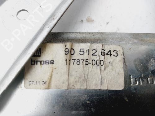 Front left window mechanism OPEL VECTRA B (J96) 2.0 i 16V (F19) | BP29400415C22 