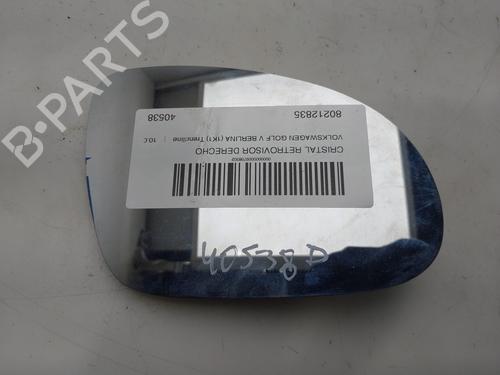 Używane Szkło lusterka prawego Szkło lusterka prawego VW GOLF V (1K1) [2003-2010] 36910311 36910311