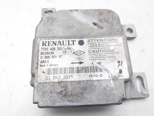 Used ECU airbags RENAULT CLIO II (BB_, CB_) 1.2 (BB0A, BB0F, BB10, BB1K, BB28, BB2D, BB2H, CB0A,... (58 hp) 12414969