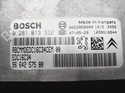 Engine control unit (ECU) CITROËN C5 I (DC_) 2.0 HDi (DCRHZB, DCRHZE) | BP28380201M57