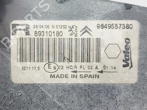 Right headlight CITROËN XSARA PICASSO (N68) 1.6 HDi | BP30901168C29 