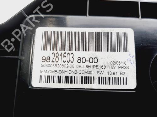 Instrument cluster PEUGEOT 3008 II SUV (MC_, MR_, MJ_, M4_) 1.5 BlueHDi 130 | BP23024328C47 