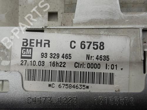Climate control OPEL MERIVA A MPV (X03) 1.7 DTI (E75) | BP36384817I5  - Image 5