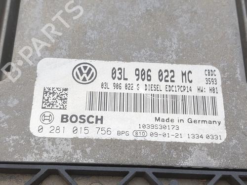 Engine control unit (ECU) VW GOLF VI (5K1) 2.0 TDI | BP12414104M57 