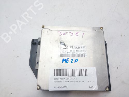 Computer motormanagement MERCEDES-BENZ M-CLASS (W163) ML 320 (163.154) (218 hp) 12414328