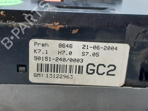 Climate control OPEL ASTRA H (A04) 1.7 CDTI (L48) | BP9076910I5 