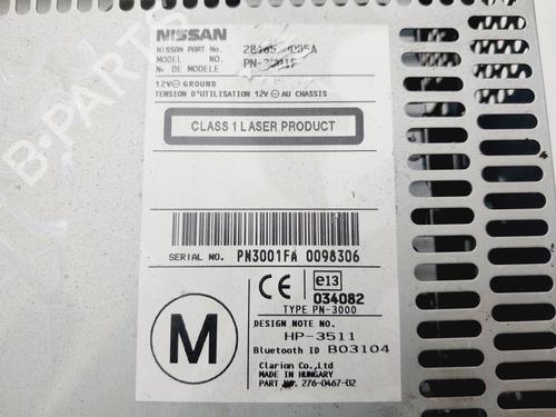 Bilradio NISSAN QASHQAI I (J10, NJ10) 1.5 dCi | BP29903269E6 