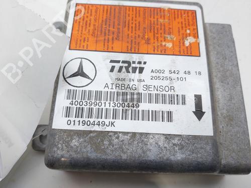 Kollisjonspute styreenhet MERCEDES-BENZ M-CLASS (W163) ML 320 (163.154) | BP12414327M53 