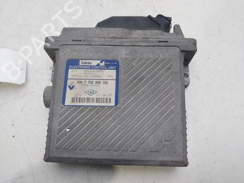 Engine control unit (ECU) RENAULT MEGANE Scenic (JA0/1_) 1.9 dT (JA0K, JA0Y) (90 hp) 17901627