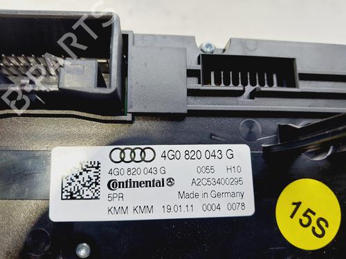 Climate control AUDI A7 Sportback (4GA, 4GF) 3.0 TDI quattro | BP23135473I5 