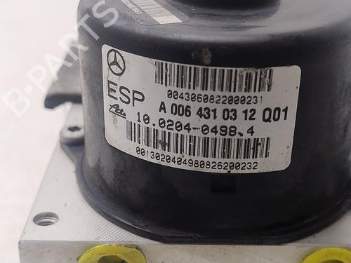 ABS pump MERCEDES-BENZ C-CLASS (W203) C 220 CDI (203.008) | BP30121134M43