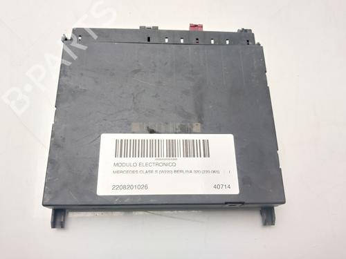 Used Electronic module MERCEDES-BENZ S-CLASS (W220, V220) S 320 (220.065, 220.165) (224 hp) 32188121