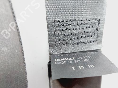 Rear left seatbelt RENAULT CLIO III (BR0/1, CR0/1)  | BP19397320I29 