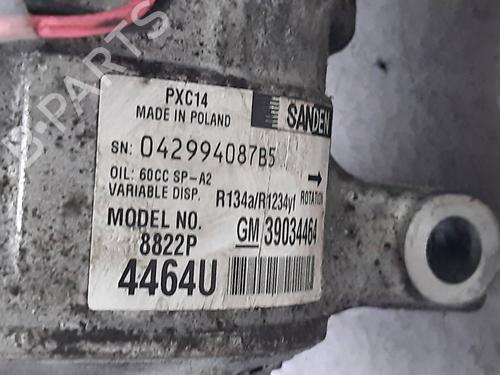AC compressor OPEL ASTRA K (B16) 1.6 CDTi (68) | BP11723585M34 