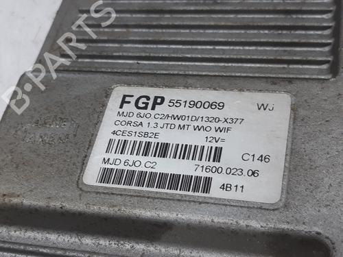 Engine control unit (ECU) OPEL CORSA C (X01) 1.3 CDTI (F08, F68) | BP7771948M57 