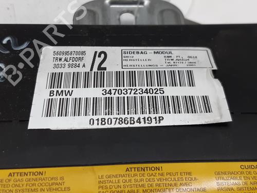 Right seat airbag BMW 3 Coupe (E46) 320 Ci | BP7457715C14 