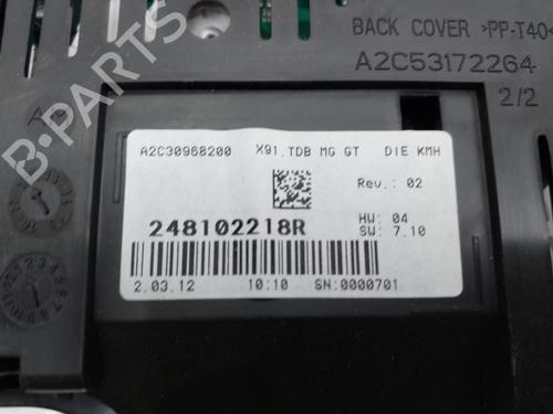 Instrument cluster RENAULT LAGUNA Coupe (DT0/1) 2.0 dCi (DT01, DT08, DT09, DT0K, DT12, DT1C, DT1D, DT1M,... | BP16110280C47 