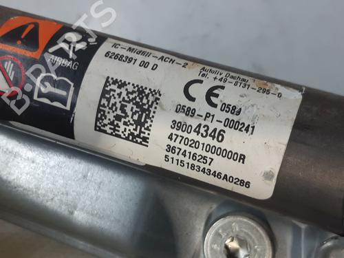 Høyre gardin kollisjonspute OPEL CORSA E (X15)  | BP8678842C12 