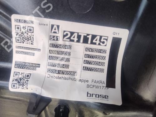 Front right window mechanism MERCEDES-BENZ A-CLASS (W177) A 200 d (177.012) | BP31124429C23 - Image 3