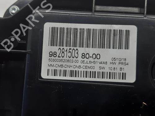 Instrument cluster PEUGEOT 3008 II SUV (MC_, MR_, MJ_, M4_)  | BP8907877C47 