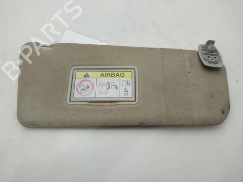 Used Right sun visor Right sun visor CITROËN BERLINGO MULTISPACE (B9) 1.6 BlueHDi 100 (99 hp) 39988500 39988500